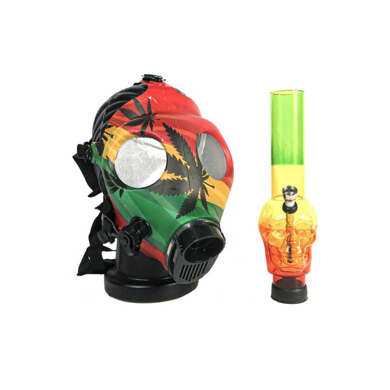 Rasta Gas Bong Mask Bonguri