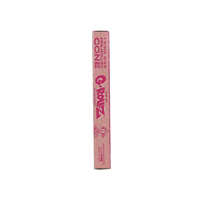 KS Lightly Dyed Pink Pre-Rolled Single Cones Joints