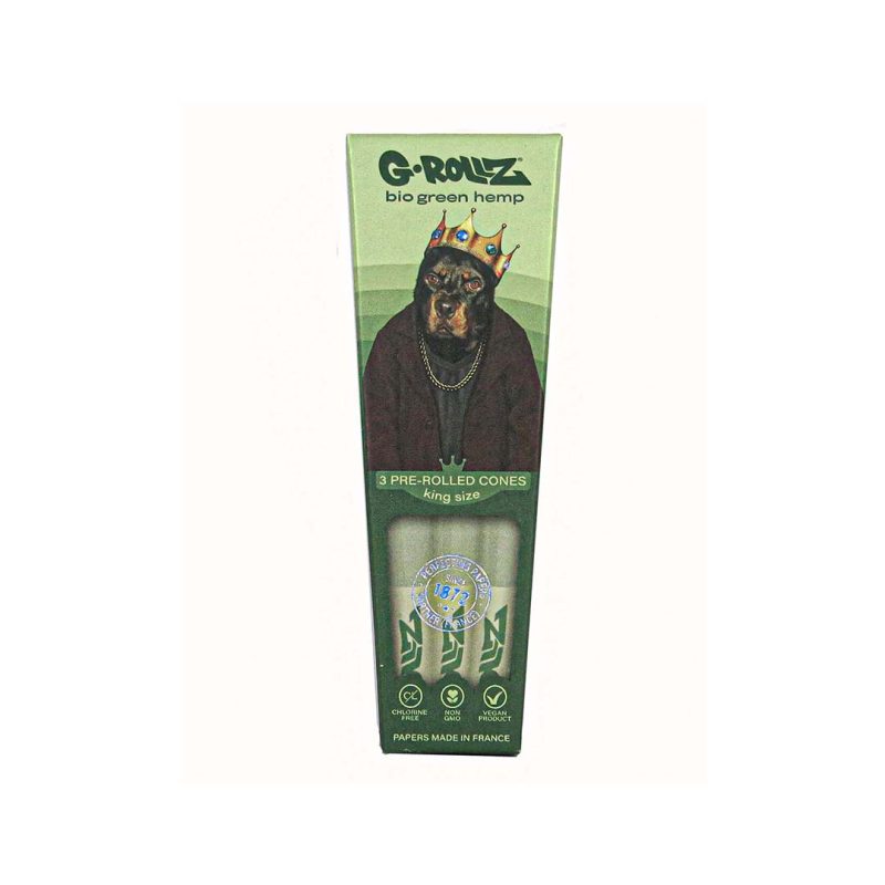 Pets Rock – Organic Green Hemp – 6 KS Cones In Each Pack Joints