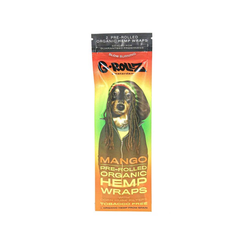 2x Mango Flavoured Pre-Rolled Hemp Wraps – Reggae Joints