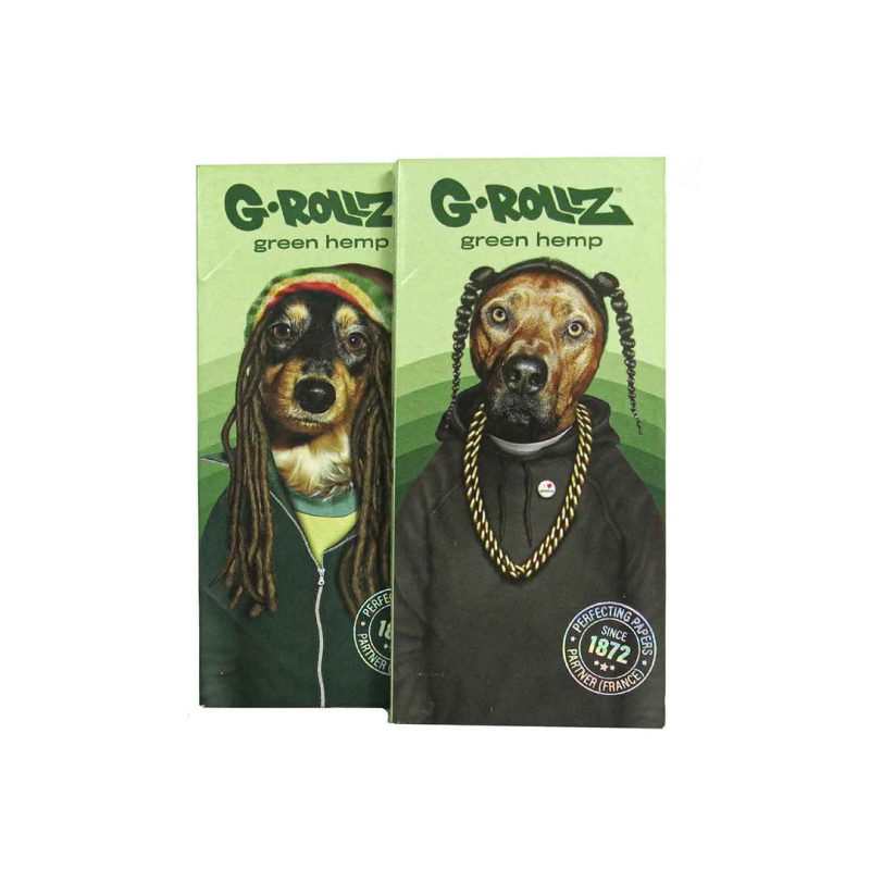 ‘Reggae Rap’ – Organic Green Hemp – 50 KS Papers + Tips & Tray Hârtie pentru țigări