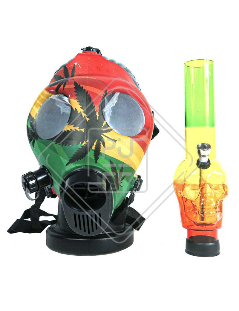 Rasta Gas Bong Mask Bonguri