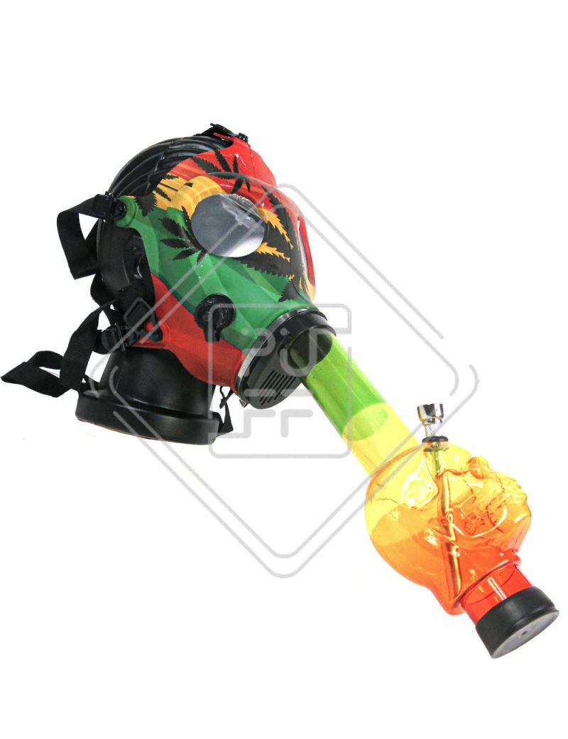 Rasta Gas Bong Mask Bonguri