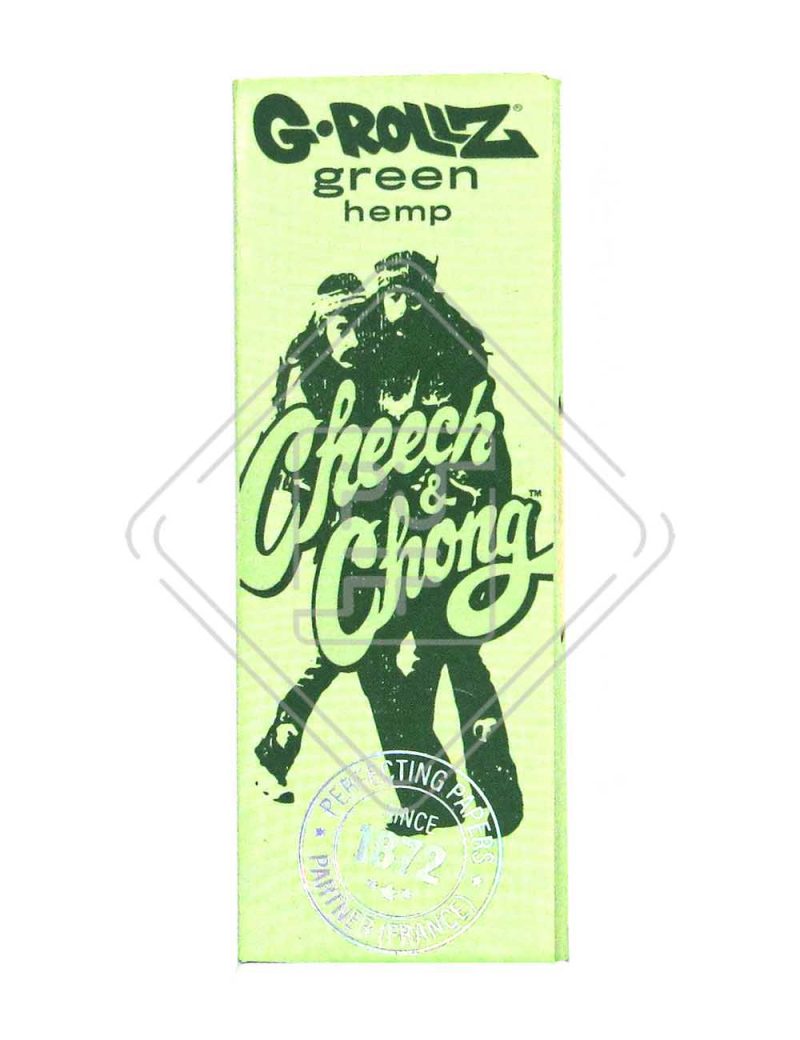 Cheech & Chong(TM) – Organic Green Hemp – 50 ‘1¼’ Papers + Tips Hârtie pentru țigări