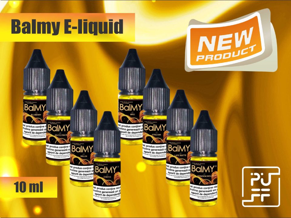 PRODUS NOU - BALMY E-LIQUID ! - в Puff