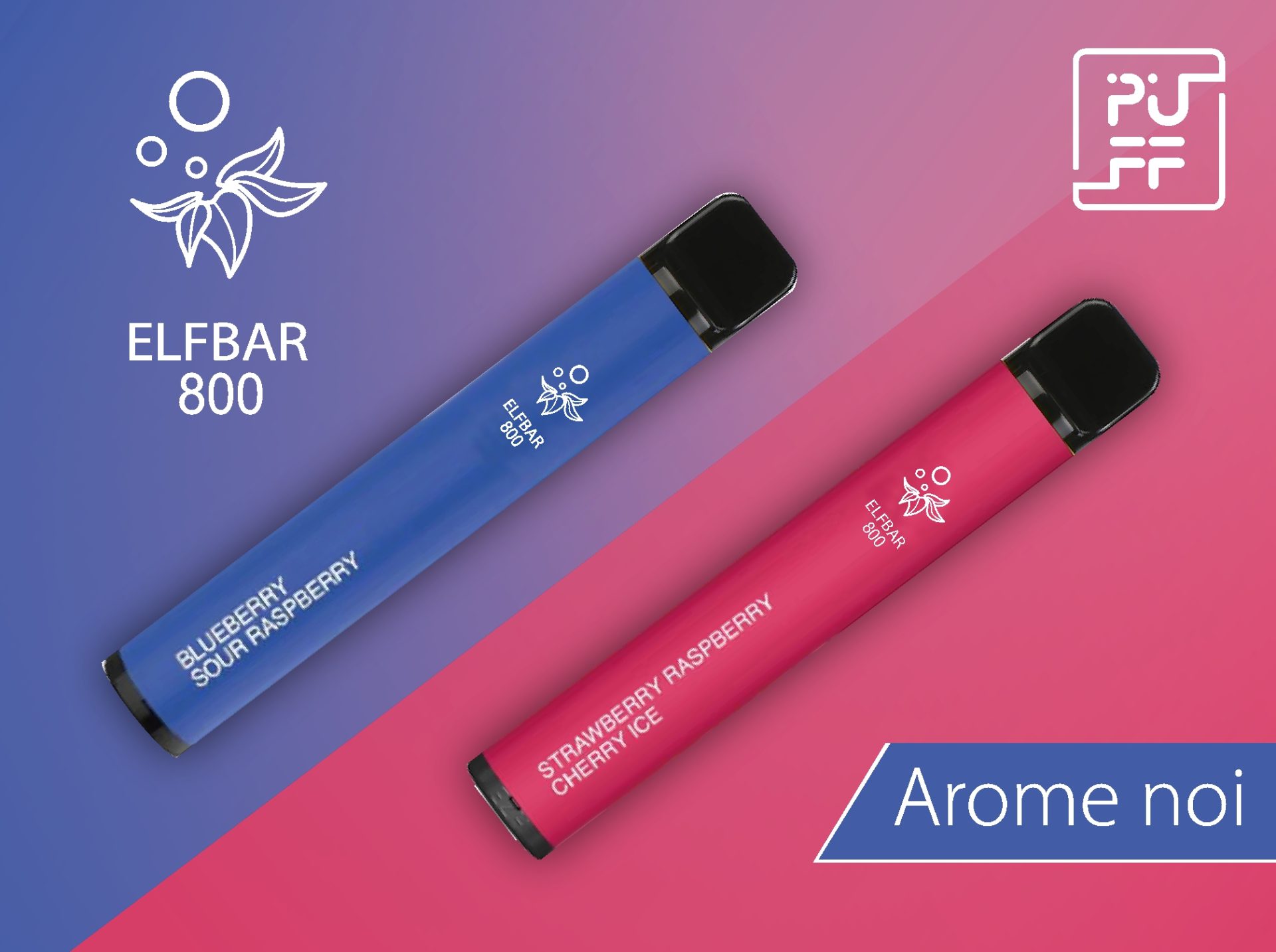 Arome noi Elf Bar 800! в Puff