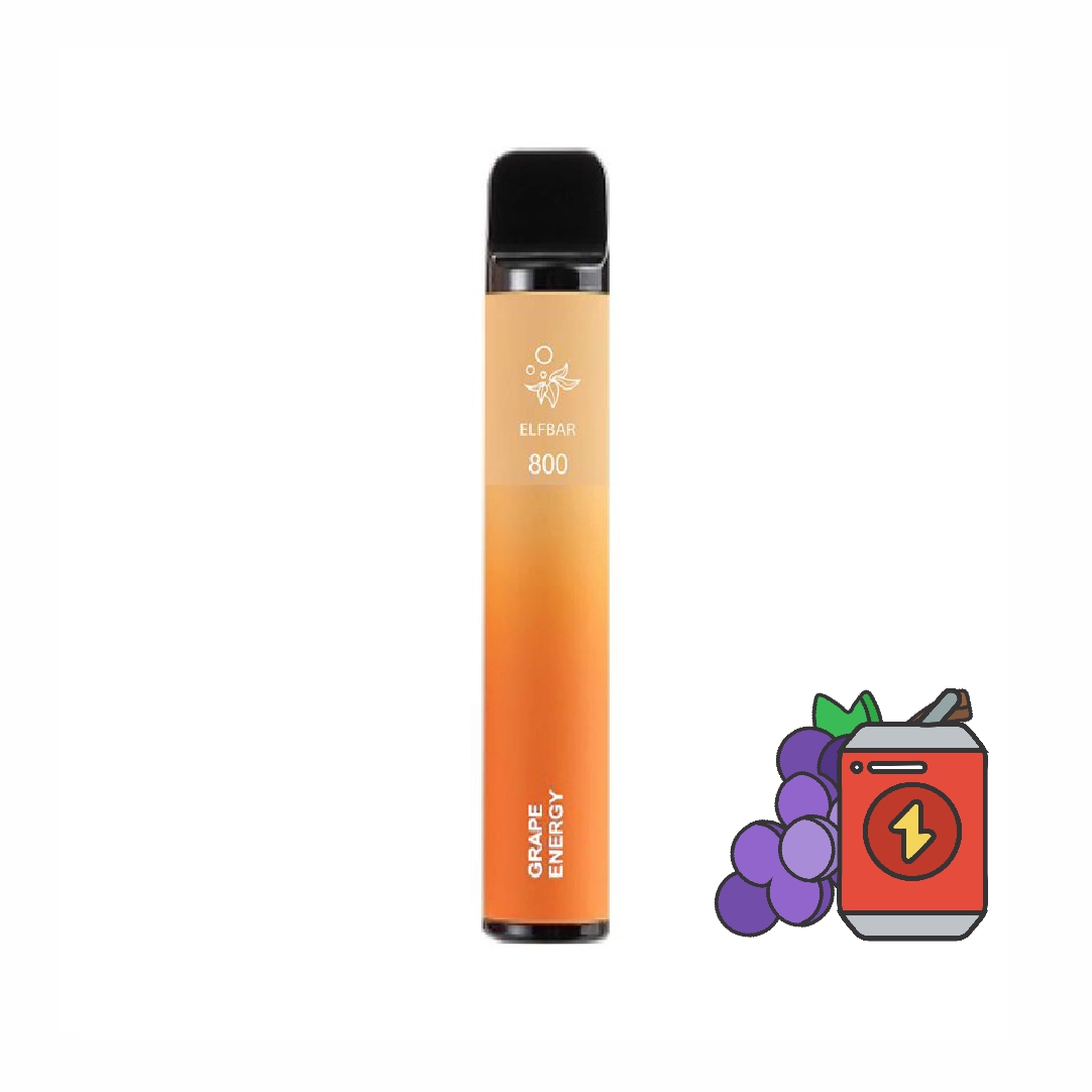 Elf Bar 800 Grape Energy Электронные сигареты Cumpără Elf Bar 800 e