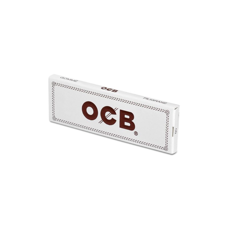 OCB White Single paper Accesorii pentru țigările rulate