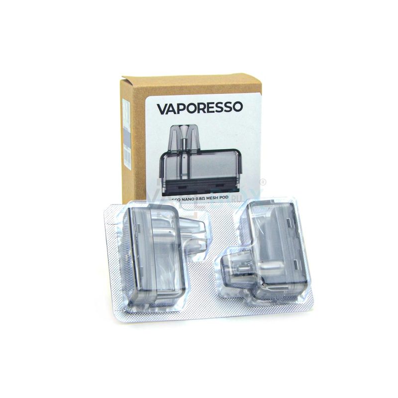 Set ECO NANO 0.8Ω MESH POD (6ml) – 2 buc Cartușe Vaporesso