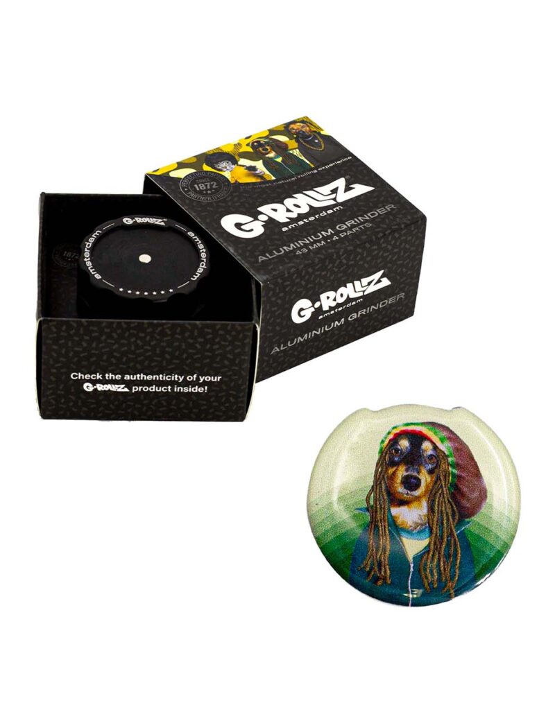 Grinder G-Rollz | Pets Rock ‘Reggae’ 4part<br><span class="mysku">Cod furnizor : PR4200B</span> Grinder