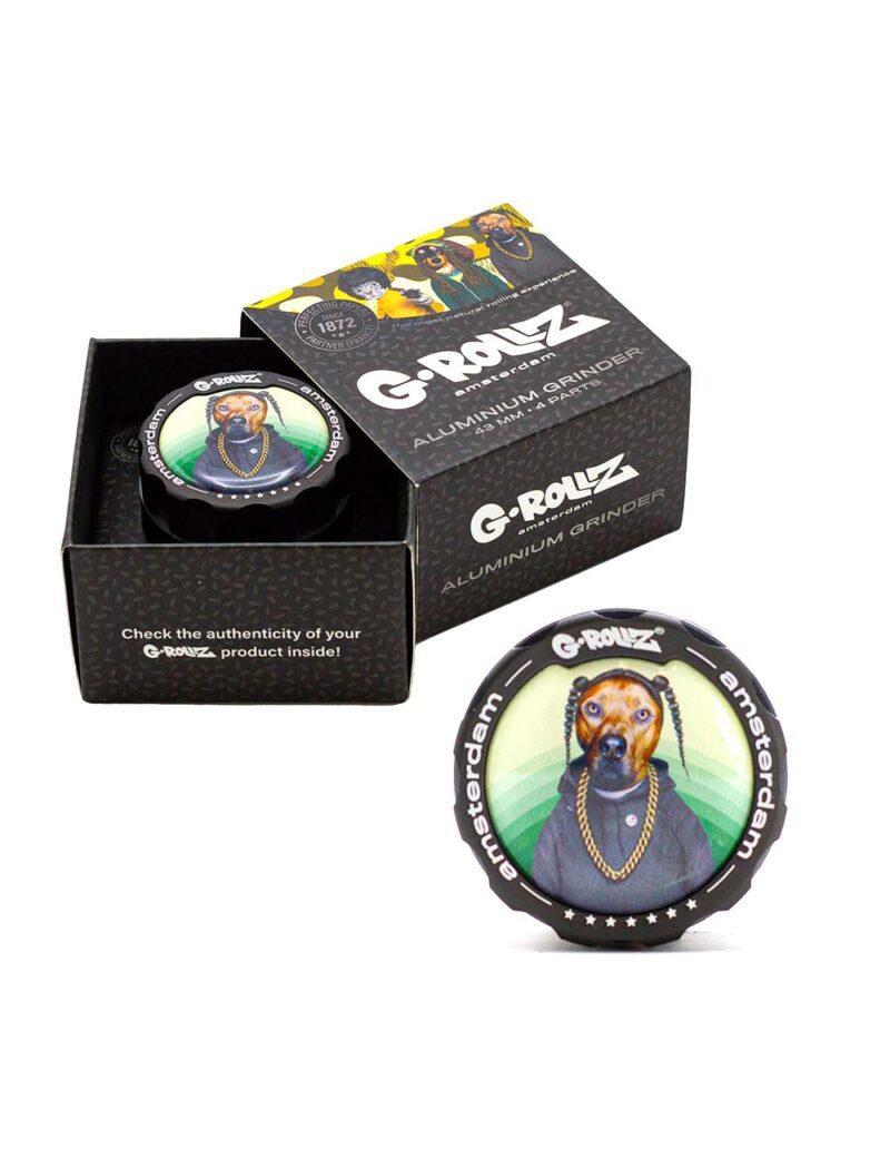 G-Rollz | Pets Rock ‘Rap’ 4part — 43mm<br><span class="mysku">Артикул : PR4200H</span> Гриндеры