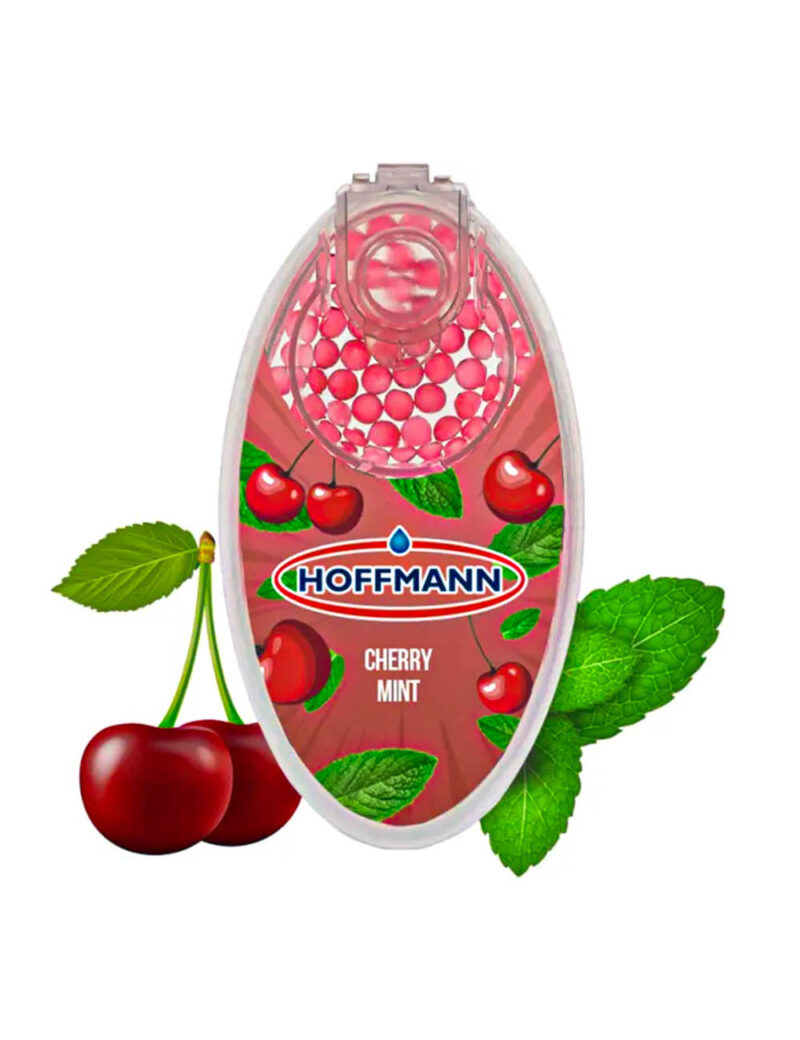 Capsule aromatice HOFFMANN „Cherry Mint” (100 capsule) Hârtie pentru țigări