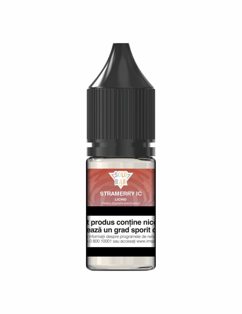 E-Lichid SOLOBAR 10ml Клубничный лед<br><span class="mysku">Артикул : SBSI</span> Жидкость SOLO BAR