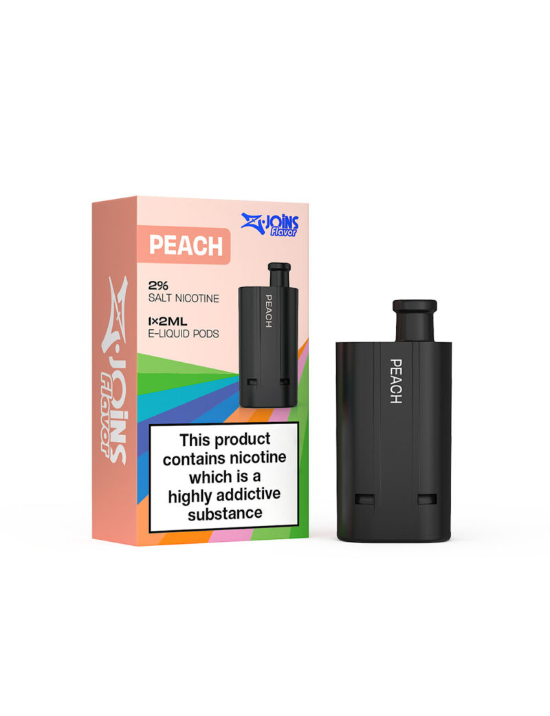 Cartușe Z-JOINS 2ml Piersică (PEACH)<br><span class="mysku">Cod furnizor : ZJM_PEACH</span> Z-JOINS