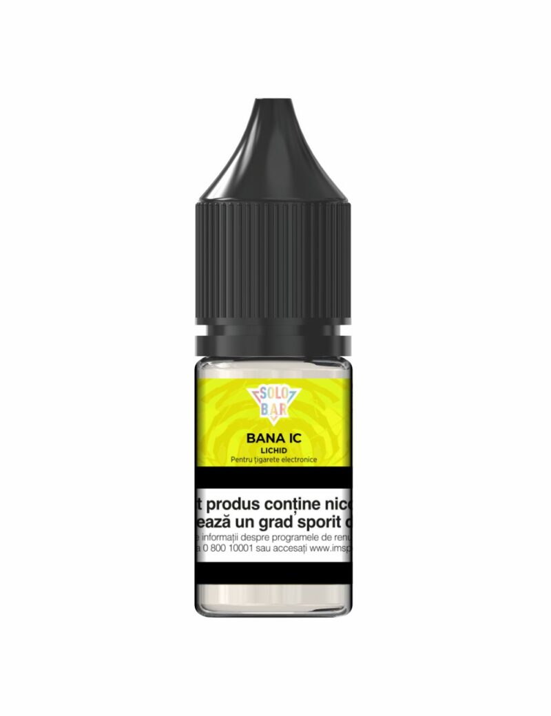 E-Lichid SOLOBAR 10ml Банановый лед<br><span class="mysku">Артикул : SBBI</span> Жидкость SOLO BAR