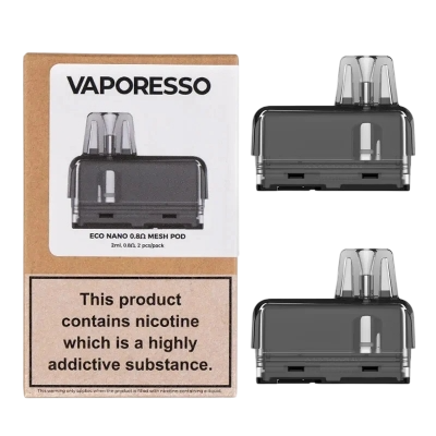 Cartușe VAPORESSO ECO NANO (0.6om,2ml)Mesh – 2 buc/pachet<br><span class="mysku">Cod furnizor : ECOREZ_0MESH</span> Cartușe Vaporesso