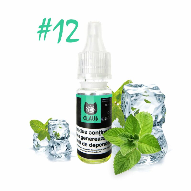 CLAUD E-Liquid 10 ml. Mentol #12<br><span class="mysku">Cod furnizor : CLD0012</span> Lichide Claud liquid